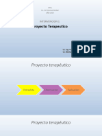 Clase 10-Proyecto Terapéutico