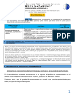 Experiencia de Aprendizaje 04 Matematica - Ii