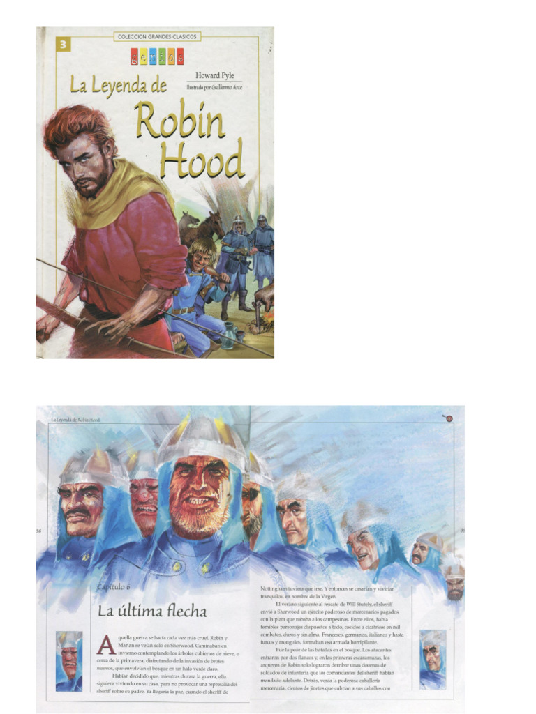 ROBIN HOOD Howard Pyle - Español - Adaptado Fnal | PDF