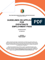 Guidelines On Employment Pass Applications in Malaysia