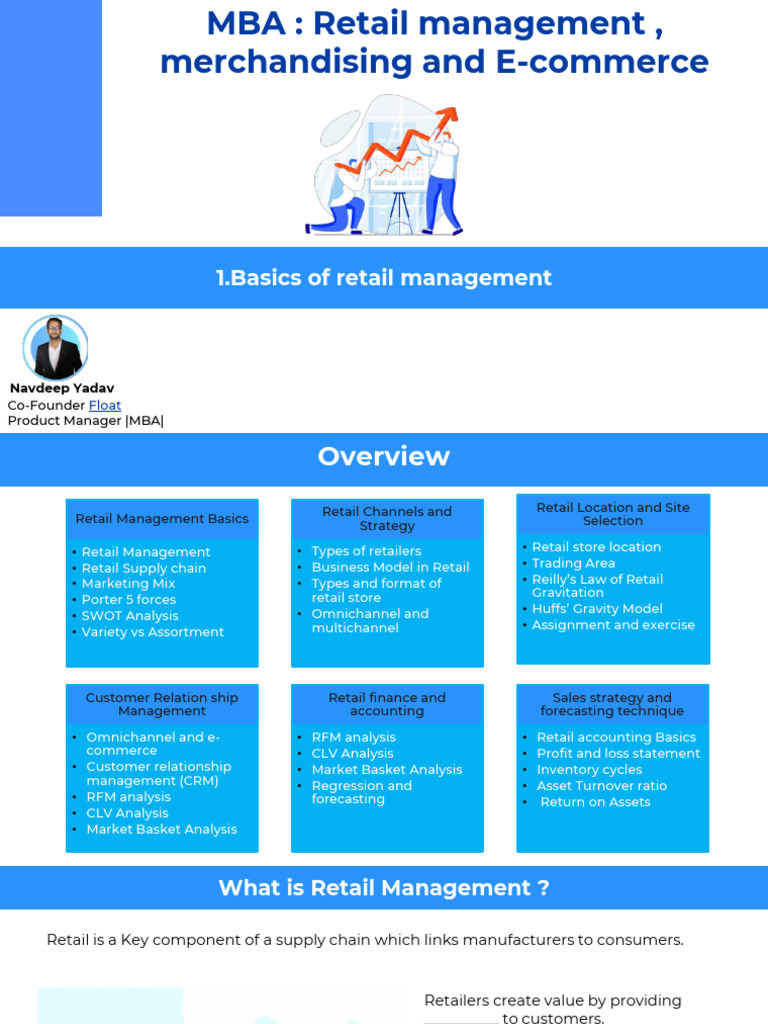 MBA in Retail Management Overview | PDF | Retail | Marketing
