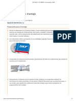 SKF Mount - 7311 BEGAY - Hot mounting - Shaft