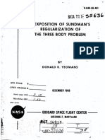 (Yeomans 1966) RegularizationSundman