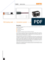 PSB Heating Cable + Connection System + Junction Box