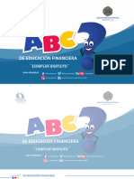 ABC de Educación Financiera Versión Escolar