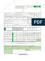 Formulario Declaración de Importación