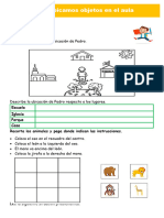 D5 A1 FICHA MAT. Ubicamos Objetos en El Aula