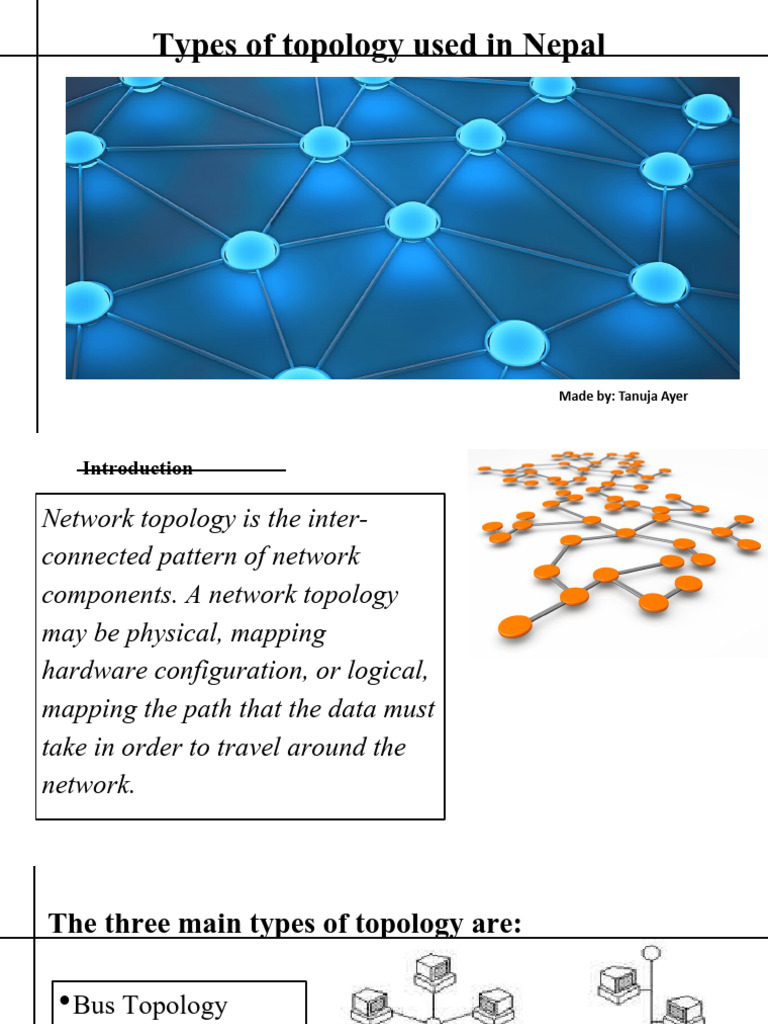 Types of Topology Used in Nepal | PDF | Science & Mathematics | Computers