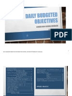 Daily Budgeted Objectives Sy 2020 2021