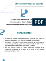 Carrera Profesional de Profesores