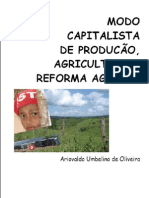 Modulo I 1 - modo capitalista de produção, agricultura e reforma agrária