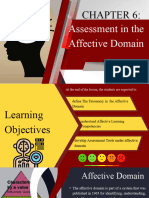 Chapter 6 Assessment in The Affective Domain