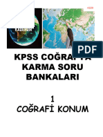 2024 Coğrafya Karma Yayın Soru Bankası