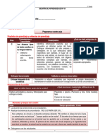 Sesiones de Aprendizaje - 3° - 2022...