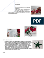 Elaboracion de Una Rosa A Crochet