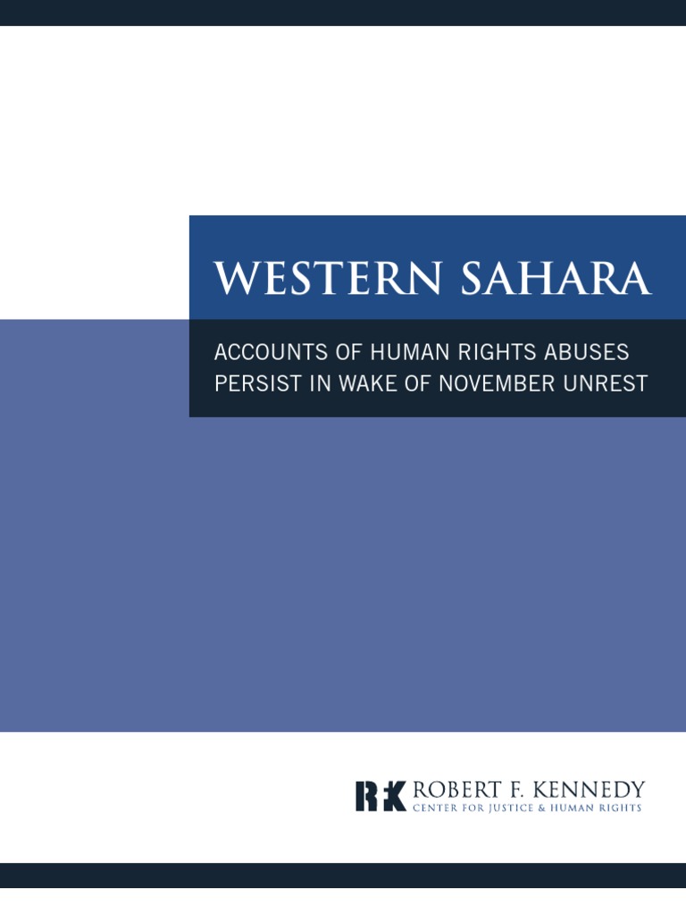Human Rights Violations in Western Sahara | PDF | Western Sahara | Virtue