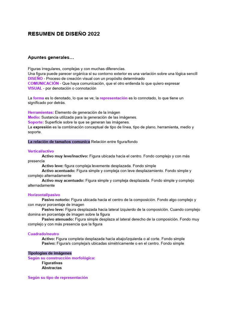 Diseño y Comunicación Visual UNLa 2022 | PDF | Color | Amarillo