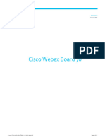 CISCO WEBEX BOARD 70 - Datasheet - Ingles
