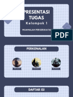 MUAMALAH PERSERIKATAN Kelompok 1 (Kelas X-D)