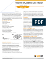 Especificaciones SP DGW 500 Web