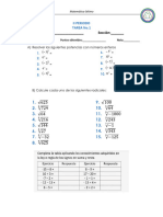 I Tarea Sétimo