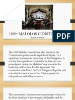 1899 Philippine Constitution