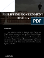 Philippine Government: History