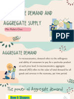 Aggregate Demand and Aggregate Supply