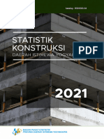 Statistik Konstruksi Daerah Istimewa Yogyakarta 2021