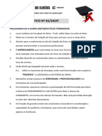 Informativo 02 - Colação de Grau Sem Solenidade 07 - 03 - 24