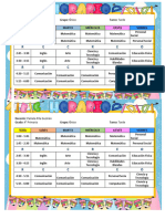 HORARIO PRIMARIA Pamela