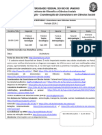 Plano Estudos LCS 2024 1