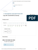 Ley de Coulomb B - Electromagnetismo, Section 3TV30, Spring 2024 - WebAssign