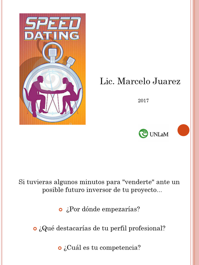 Speed Dating PDF