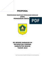 Proposal Pembangunan Pagar SDN Babakan 04 Tahun 2024