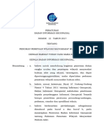 Peraturan Badan Informasi Geospasial Nomor 12 Tahun 2017 PEDOMAN PEMETAAN WILAYAH MASYARAKAT HUKUM ADAT