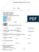 Kisi&soal STS Matematika