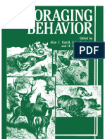 Foraging Behavior (excerps)