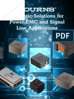 Magnetics Solutions For Power Emc Signal Line Designs