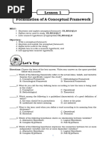 PracticalResearch2 QI W5 Formulation of A Conceptual Framework and Research Hypothesis 2