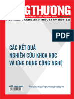 2023 Nguyễn Khắc Hiếu Nguyễn Cao Kỳ Ý định khởi nghiệp Tạp chí Công thương
