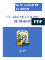 Reglamento Interno 2019 Alcaldia La Union - 240313 - 091329
