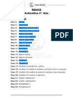 Indice Aritmética Secundaria