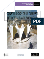 La Construccion de La Cubierta Del Restaurante Submarino