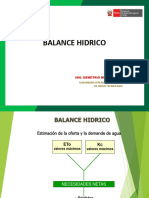 4a. Balance Hidrico