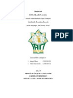 Makalah Pancasila - (4) Pancasila Dan Agama