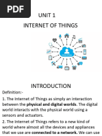 IOT Unit 1