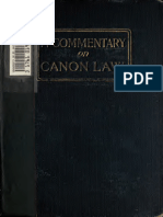 Commentary of Canon Law - Vol VI