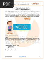 Class 7 English Grammar Ncert Solutions Active and Passive Voice