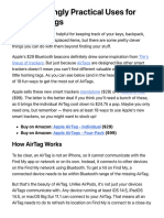 AirTag - 20 Practical Uses PDF